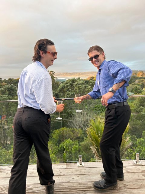 Tom and Tibor, somewhere along the way