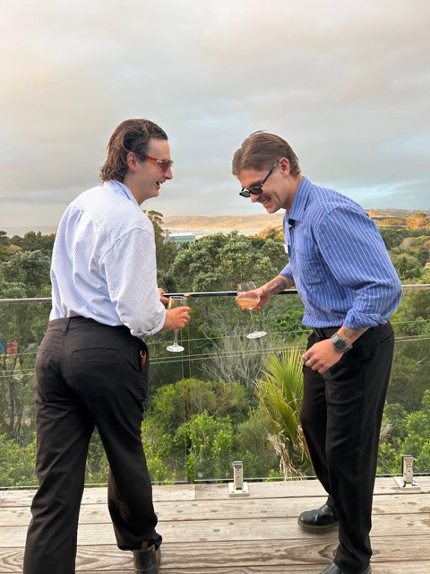 Tom and Tibor, somewhere along the way